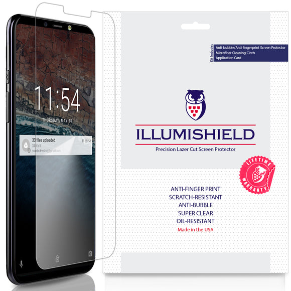 BLU Vivo Go [3-Pack] iLLumiShield Clear Screen Protector