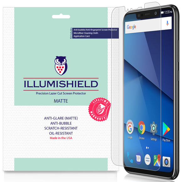 BLU Vivo XL4 [3-Pack] iLLumiShield Matte Anti-Glare Screen Protector