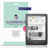 Amazon Kindle [6", 2019] [3-Pack] iLLumiShield Matte Anti-Glare Screen Protector