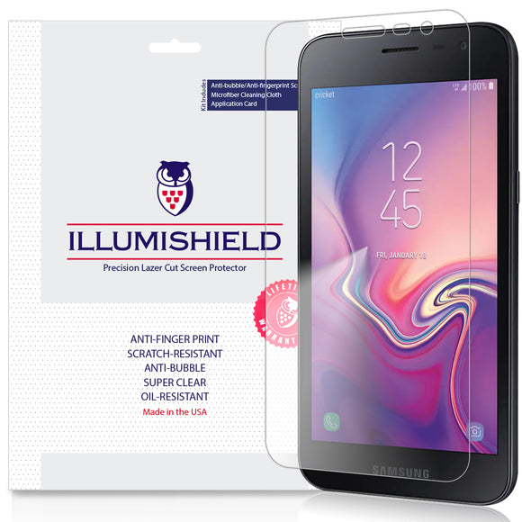 Samsung Galaxy J2 Pure [3-Pack] iLLumiShield Clear Screen Protector