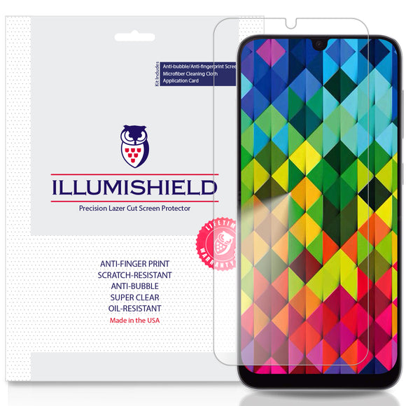 Samsung Galaxy A50 [3-Pack] iLLumiShield Clear Screen Protector