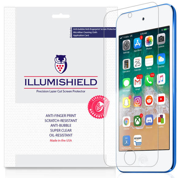 Apple iPod Touch 7th Gen, 2019 iLLumiShield Clear screen protector