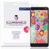 Nokia 3.1 A [Nokia 3.1 C] [3-Pack] iLLumiShield Clear Screen Protector