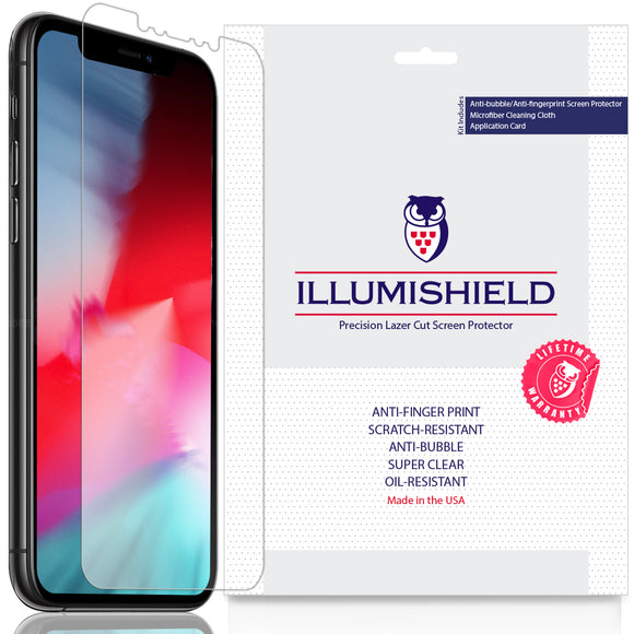 Apple iPhone 11 Pro [5.8 inch] [3-Pack] iLLumiShield Clear Screen Protector