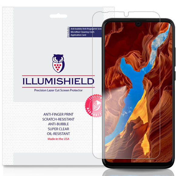 BLU Vivo XL5 [3-Pack] iLLumiShield Clear Screen Protector
