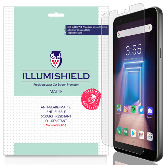LG LG Aristo 4+ Plus [3-Pack] iLLumiShield Matte Anti-Glare Screen Protector