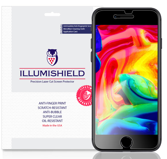 Apple iPhone SE [2020/2022] [3-Pack] iLLumiShield Clear Screen Protector