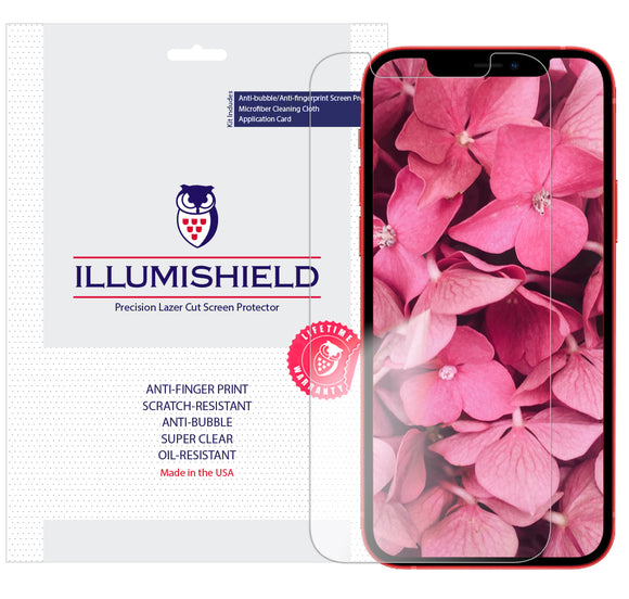 Apple iPhone 12 Mini [5.4 inch] [3-Pack] iLLumiShield Clear Screen Protector