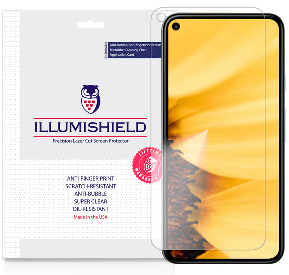 Google Pixel 5 [6 inch] [3-Pack] iLLumiShield Clear Screen Protector
