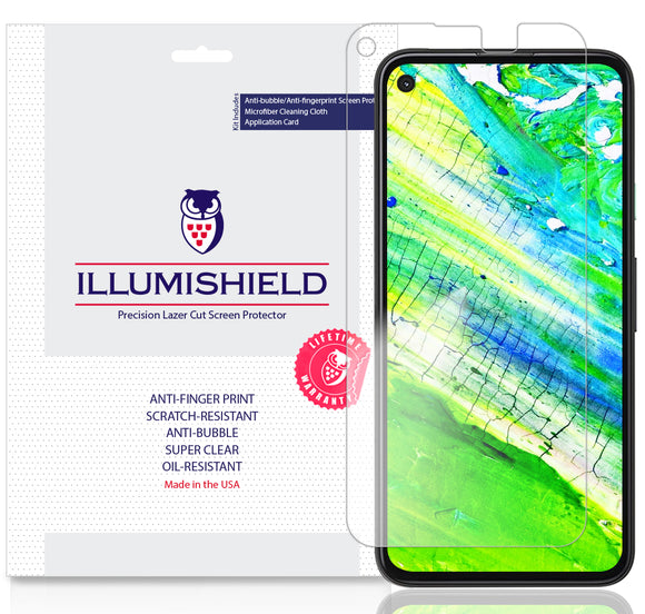 Google Pixel 4a [5.81-inch] [3-Pack] iLLumiShield Clear Screen Protector