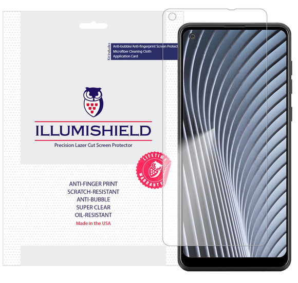 Samsung Galaxy A21 [6.5 inch] [3-Pack] iLLumiShield Clear Screen Protector