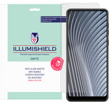 Samsung Galaxy A21 [6.5 inch] [3-Pack] iLLumiShield Matte Anti-Glare Screen Protector