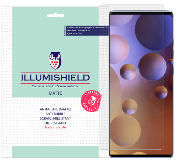 LG Wing [3-Pack] iLLumiShield Matte Anti-Glare Screen Protector