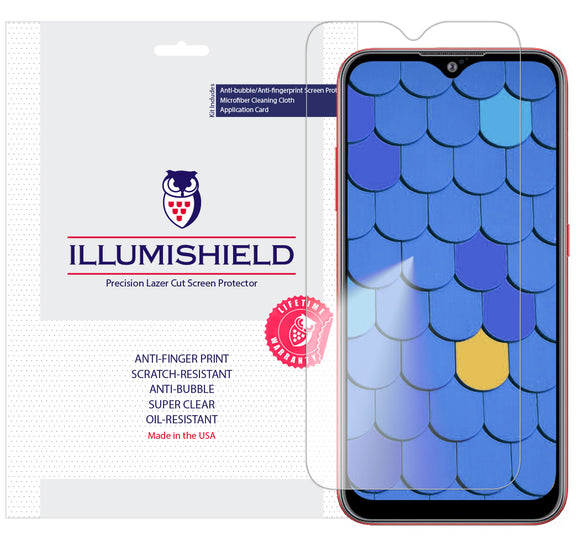Samsung Galaxy A01 [2020] [3-Pack] iLLumiShield Clear Screen Protector