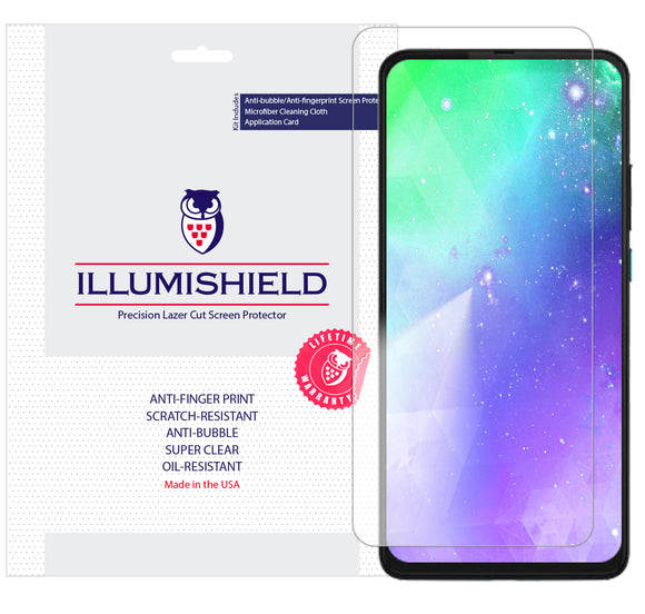 Motorola One Hyper [6.5 inch] [3-Pack] iLLumiShield Clear Screen Protector