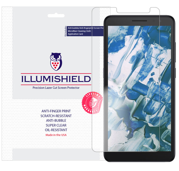 Alcatel Apprise [3-Pack] iLLumiShield Clear Screen Protector