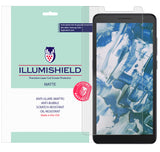 Alcatel Apprise [3-Pack] iLLumiShield Matte Anti-Glare Screen Protector