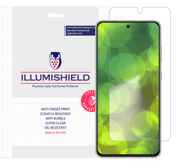 Samsung Galaxy S21 FE 5G [3-Pack] iLLumiShield Clear Screen Protector