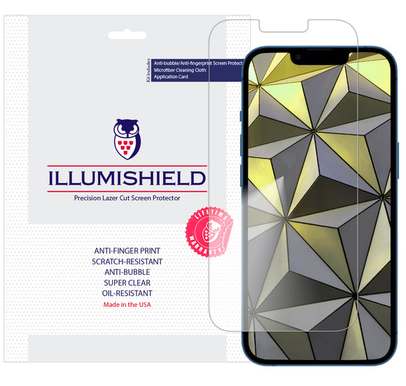 Apple iPhone 13 Mini [5.4 inch] [3-Pack] iLLumiShield Clear Screen Protector