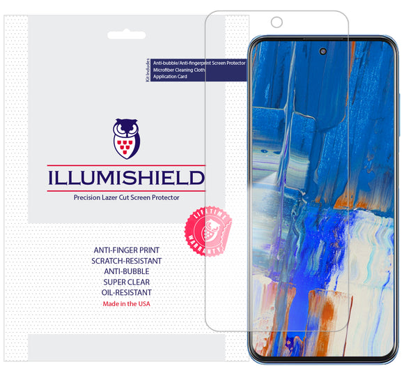 TCL 20S [6.67 inch] [3-Pack] iLLumiShield Clear Screen Protector