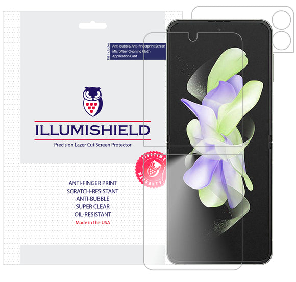 Samsung Galaxy Z Flip 4  iLLumiShield Clear screen protector