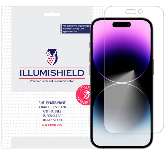 Apple iPhone 14 Pro 6.1 inch iLLumiShield Clear screen protector