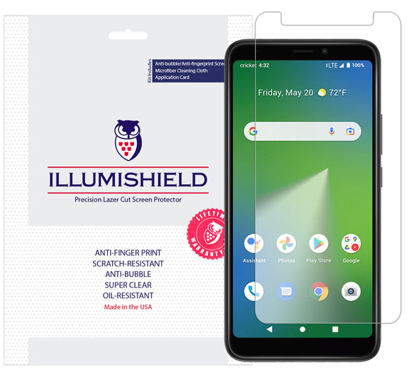 Cricket Vision Plus  iLLumiShield Clear screen protector