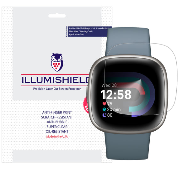 Fitbit Sense 2 Versa 4  iLLumiShield Clear screen protector