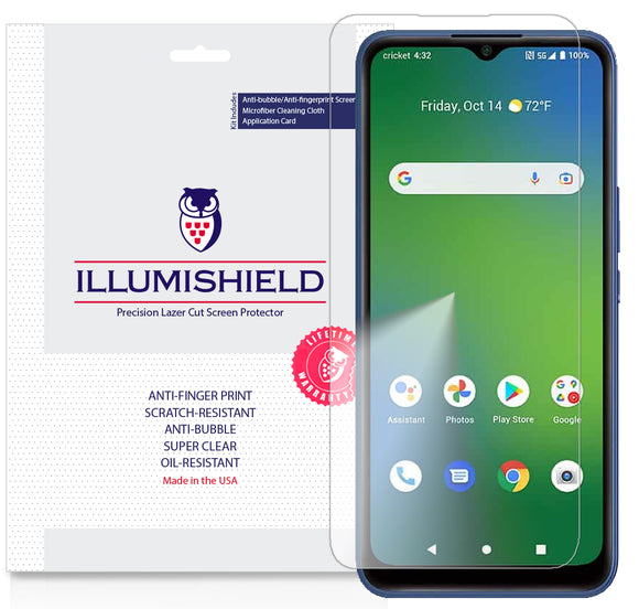 Cricket Innovate E 5G  iLLumiShield Clear screen protector