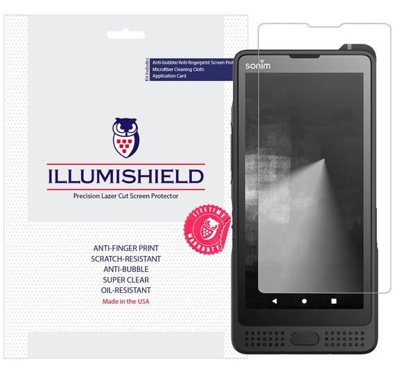 Sonim XP10  iLLumiShield Clear screen protector