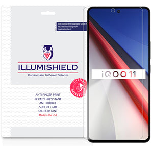 Vivo IQOO 11 5G  iLLumiShield Clear screen protector