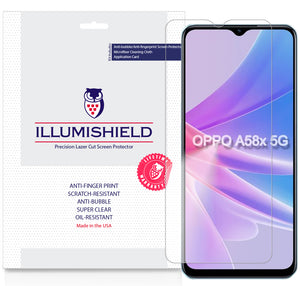 Oppo  A58x  iLLumiShield Clear screen protector