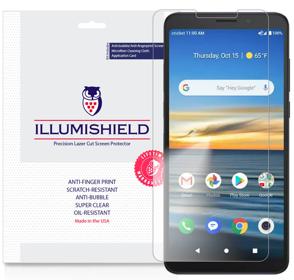 Alcatel Lumos  iLLumiShield Clear screen protector