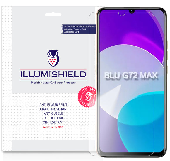 BLU G72 Max (6.80 inch)  iLLumiShield Clear screen protector