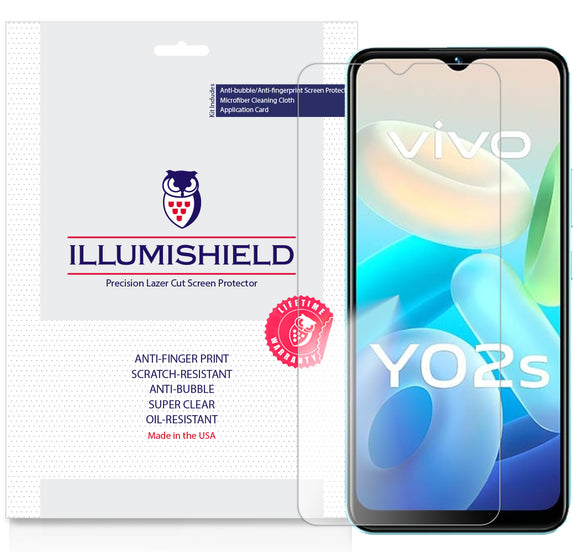 Vivo  Y02s  iLLumiShield Clear screen protector