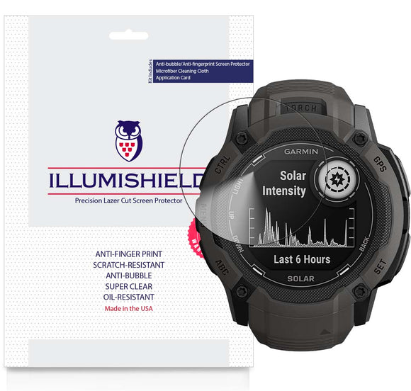 Garmin  Instinct® 2X Solar  iLLumiShield Clear screen protector