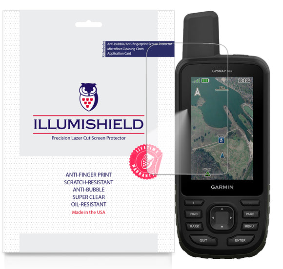 Garmin GPSMAP 67 67i 66i 66s 66st 66sr  iLLumiShield Clear screen protector