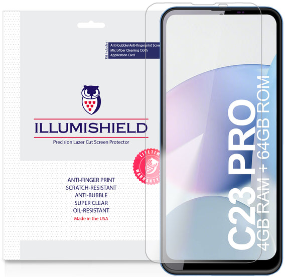 Oukitel C23 Pro  iLLumiShield Clear screen protector