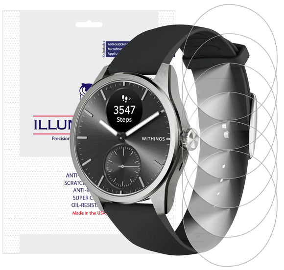 Withings  ScanWatch 2 (42mm)   iLLumiShield Clear screen protector
