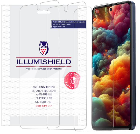 TCL 50 XE 5G   iLLumiShield Clear screen protector