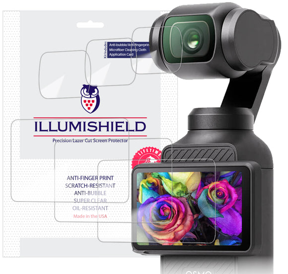 DJI Osmo Pocket 3  iLLumiShield Clear screen protector