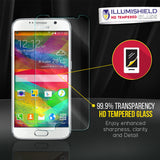 Samsung Galaxy S6 iLLumiShield Tempered Glass Front & Back Protector [1-Pack]