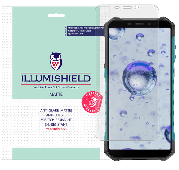 Ulefone X9 Pro [3-Pack] iLLumiShield Matte Anti-Glare Screen Protector